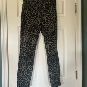 Good American Leopard Print Pants